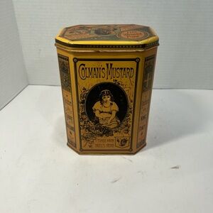 Vintage Coleman’s mustard Tin